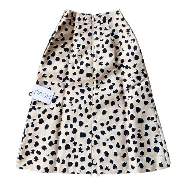 Cameo One Life Spot Print Open Midi Skirt Size XS - Picture 2 of 16